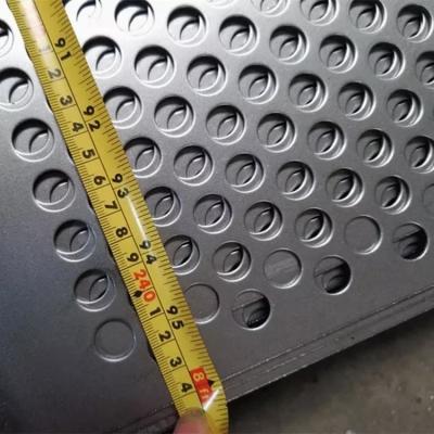 China AISI 201 Stainless Steel Sheet 0.3mm 3mm Round Hole Screen Metal Punching Mesh for sale