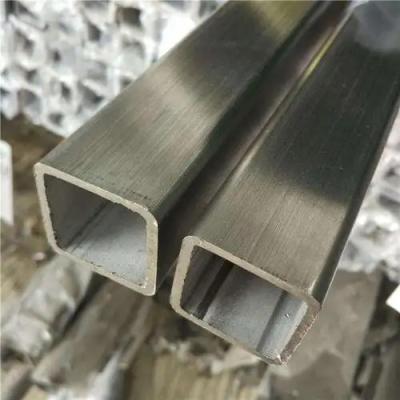 China Bright Welded Stainless Steel Square Pipe 2B HL AISI 201 304 316L Tubes Square 8mm for sale