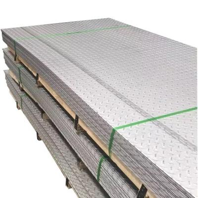 China Cold Rolled 304 Embossed Stainless Steel Sheet For Anti-Slip Upstairs for sale