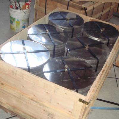 China Os VAGABUNDOS de ASTM A276-05 SS316 laminaram a placa redonda de aço inoxidável para o Cookware à venda