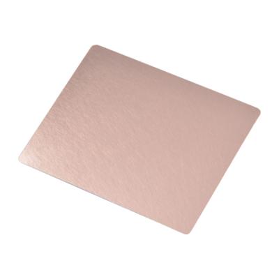 China Golden Hairline Color Finished Stainless Steel Sheet HL NO.4 Surface PVD Coating for sale