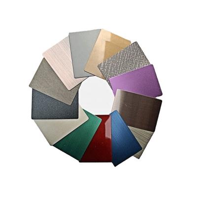 China ASTM 201 hoja de acero inoxidable del color de 304 316 Inox para decorativo en venta