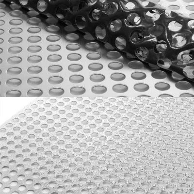 China ASTM 316L Cold Rolled Decorative Perforated SS Plate Round Shape for sale
