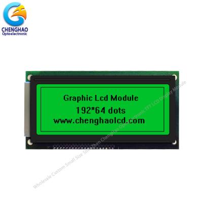 China 192x64 Dot Matrix Graphic LCD Displays Blue Backlight 3.3v / 5.0v Monochrome LCD Display for sale