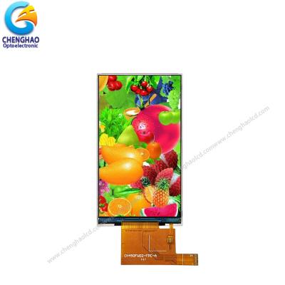 China 4.5 Inch IPS TFT LCD Display 480x854 Resolution Mipi Interface Small LCD Panel for sale