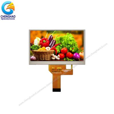 中国 Sunlight Readable TFT LCD Module 4.3 Inch 1280x720 HD Full Color TFT Display 販売のため