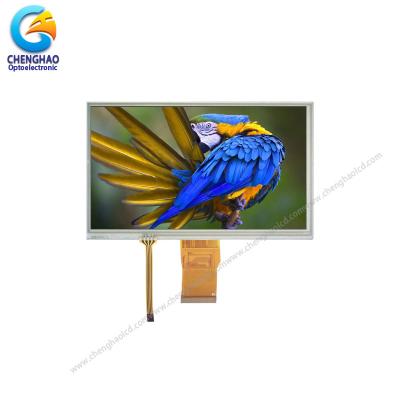 China HD Small Touch Screen Display 1024x600 With Resistive Touch Panel en venta