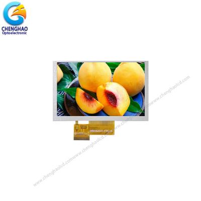 China 5 Inch Hight Brightness Color LCD Screen 800x480 1200 Nits 40pin LCD Display Module for sale