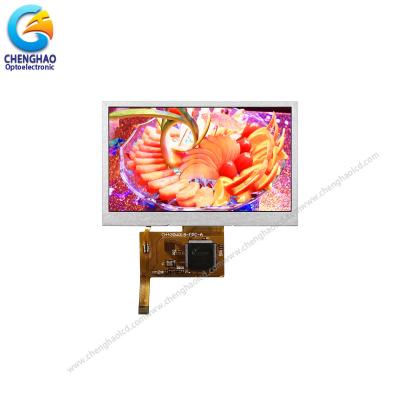 China Pantalla LCD IPS de alto brillo Pantalla LCD TFT SPI de 480x272 WQVGA 10 pines de 4,3 pulgadas en venta