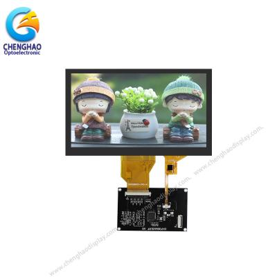 China Medical Grade TFT LCD Capacitive Touchscreen 50pin 7inch 800x480 Wvga Module for sale