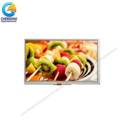 중국 7.0 인치 의학 LCD 디스플레이 800x480 작은 LCD 터치 스크린 디스플레이 판매용