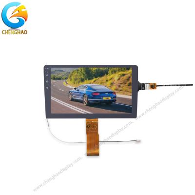 China 9 Inch Car Monitor Screen 60pin LVDS 1280*720dots TFT LCD Display for sale
