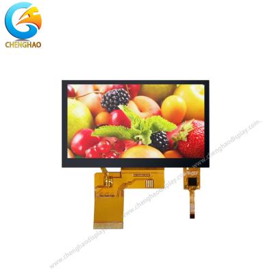 China Capacitive Small LCD Module 40pin CTP 4.3 Inch TFT LCD Display for sale