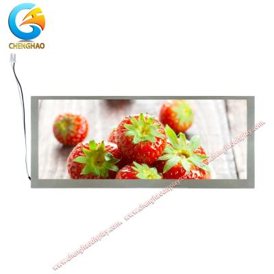 China 1280*480 Dots Widescreen I2c Lcd Display Module 10.3 Inch 60 Pins Fpc High Brightness for sale