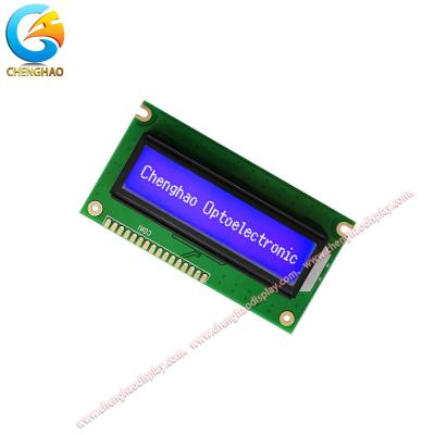 China 16x2 Modulo de LCD personalizado 1602 Caracter Serial Blue Backlight à venda
