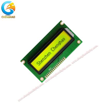 중국 16x02 Stn 모노크롬 LCD 스크린 6 오'오클로 뷰 앵글 판매용