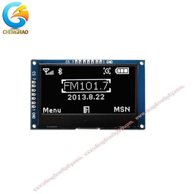 China 2.42 Inch Spi Oled Display 128x64 Pixels With SSD1309 Driving IC for sale