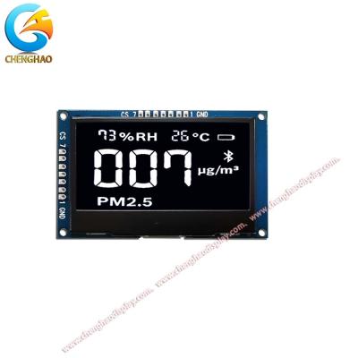 China ROHS Compliant 128x64 Spi Oled Display Module 2.42 Inch Using White Display Mode for sale