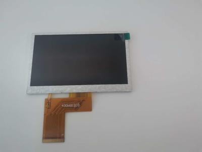 China 480*272 RGB Interface Luminace 500cd m2 4.3'' TFT LCD Display for sale
