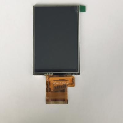 China Wide Viewing 320x480 Resistive LCD Display 3.5 Inch TFT LCD Touch Screen for sale
