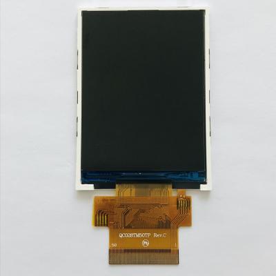 China 300cd m2 Width 50mm 2.8 Inch TFT LCD Color Monitor Capacitive Touch Screen for sale