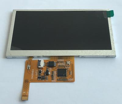 China 105.5mm IPS transmissivo relação de SPI da exposição de TFT LCD de 4,3 polegadas à venda