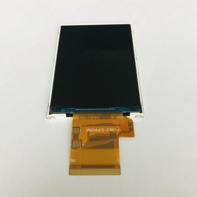 China Driver IC HX8357D 2.4mm Thick HD TFT Display 3.5 Inch Color Tft Screen for sale