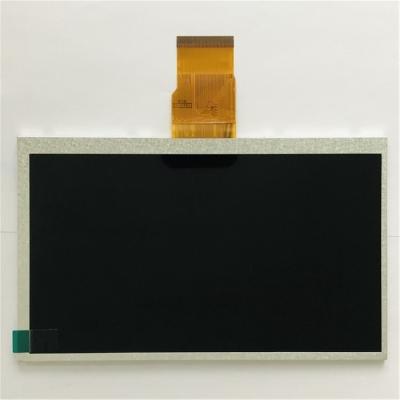 China IPS Viewing 600cd m2 Industrial Touch Panel 24bit RGB Interface 7 Inch LCD Panel for sale