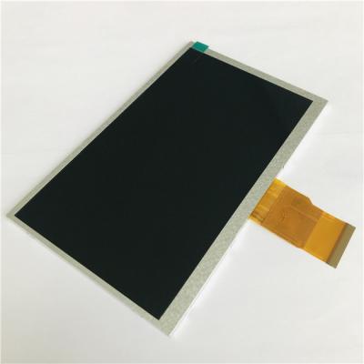 China 24bit RGB Interface 7inch 600nits Industrial TFT LCD 1024X600 Resolution for sale
