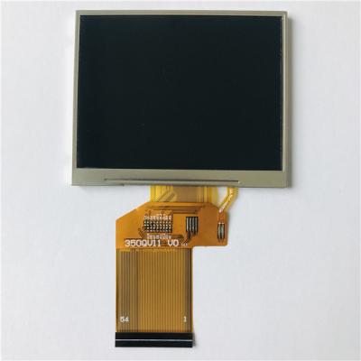 China 320x240 3.5in Tft Lcd Panel RGB 1000cd/M2 Tft Lcd Screen for sale