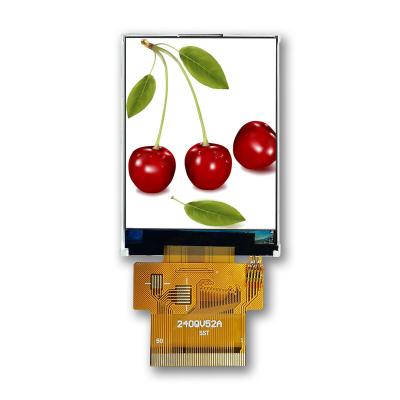 China MCU IPS Transmissive TFT LCD Module 2.4 Inch 300cd/m2 With ROHS for sale