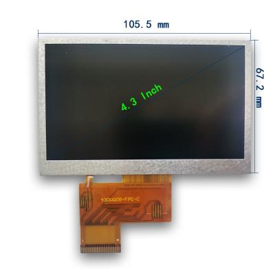 China IPS Transmissive TFT LCD Display 20 Pin MIPI Interface 250nit 480*800 for sale
