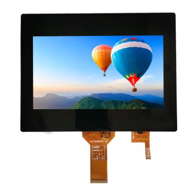 China 850cd/m2 TFT LCD Capacitive Touchscreen 800x480 CTP I2C Tft Lcd Module 7