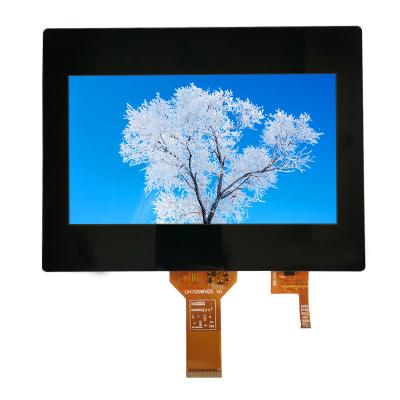 China 800×480 FPC I2c Ctp Lcd Screen Module 850cd/M2 Lcd Monitor Module 7'' for sale