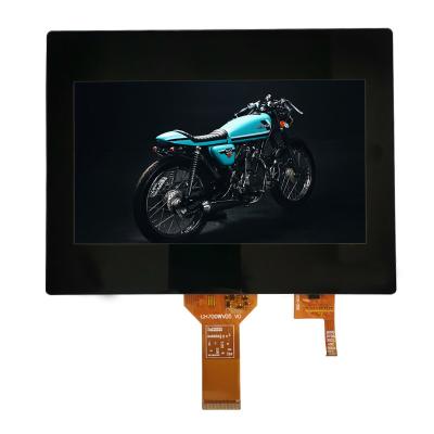China FPC 850cd/M2 TFT LCD Capacitive Touchscreen 800x480 White LED Backlight for sale
