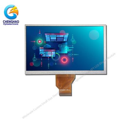 China 7“ de Vertoningsmodule 800x480 CH700WV01 Spi Mini Lcd Display van 250cd/m2 Lcd Te koop
