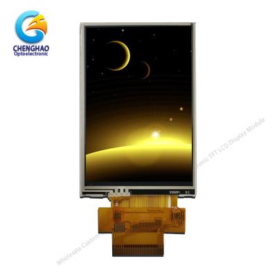 Cina Piccolo touch screen IPS a 3,5 pollici 280cd/m2 dell'affissione a cristalli liquidi di SPI RGB 320x480 Rtp in vendita