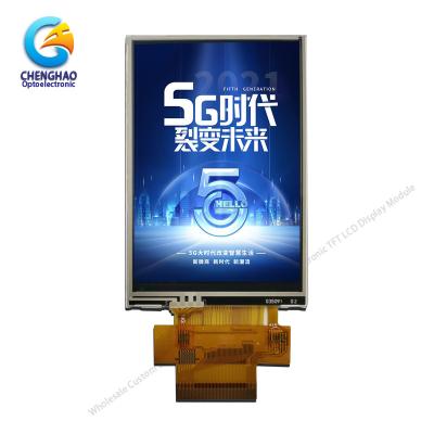 China Mcu Spi 3.5in Tft Lcd Display Module 280cd/m2 Dot Matrix Tft Screen for sale