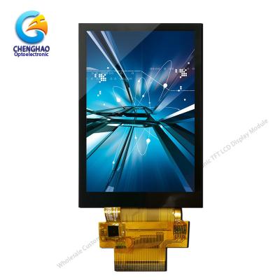 Κίνα 3.5» ενότητα επίδειξης οθόνης αφής ΚΠΜ (Κοινή Πολιτική Μεταφορών) βιομηχανική χωρητική 320x480 300cd/m2 TFT LCD προς πώληση