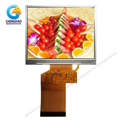 China exposição do monitor de cor ISO9001 de 3.5in 1000cd/M2 Tft Lcd Mipi Dsi Lcd à venda