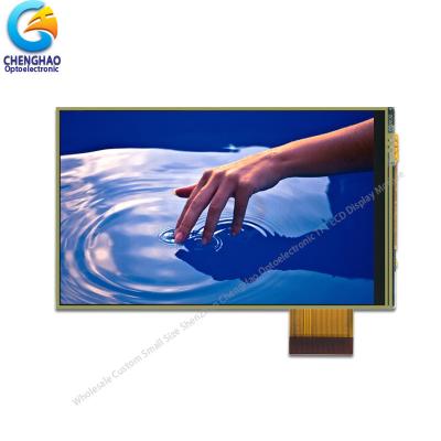 China exposição Resistive 480×854 IPS de 300cd/M2 LCD transmissiva com Rtp à venda