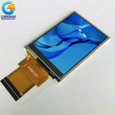China 240x320 Multi Resistive Touch Screen SPI 2.4 Inch Halogen Free Tft Lcd Display for sale