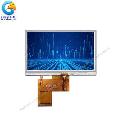 China 230cd/m2 TFT Lcd Display Module 480x272 Dots4.3in FPC Halogen Free for sale