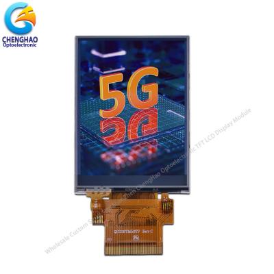 China 2.8 Inch Small Lcd Touch Screen 50 Pin Spi Rgb Interface 240x320 Nits Custom Tft Lcd Module for sale