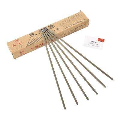 China Low Strength Steels Factory CHE422 Ordinary Electrode CHE422 Mild Steels Covered Welding Rod for sale