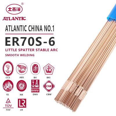 China Excellent Performance OEM ODM OBM CHG-560 2.0mm Argon Arc TIG Welding Rod ER70s-6 Copper Coated Welding Wire for sale