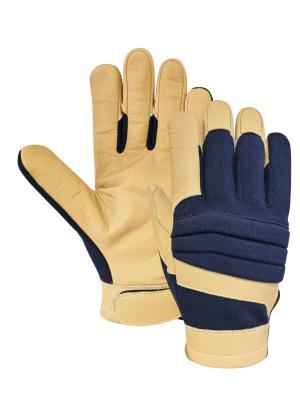 China Cowhide Heat Fire Resistant Work Gloves 350 Degrees 12.9'' for sale