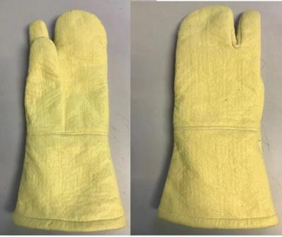 China EN388 EN407 Level 4 Foam Heat Proof Work Gloves Palm Layers Puncture Resistant for sale