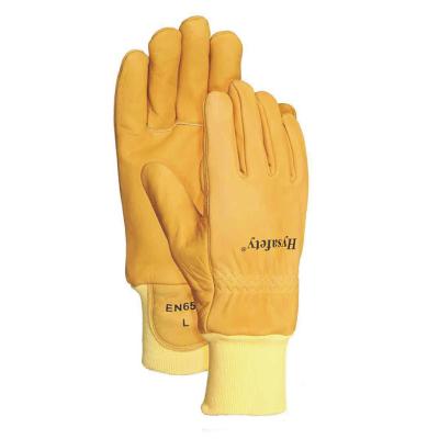 China Washable XXS-XXL Fire Fighting Gloves Cowhide EN659 Approved for sale