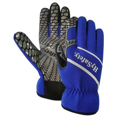 China Silicone Coated Super Grip Mechanics Wear Gloves EN388 3121X Standard for sale